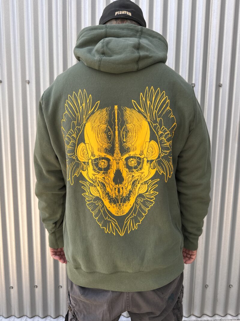 Steve Moore Skull Hoodie